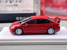 Load image into Gallery viewer, Model1 1:64 Red Civic FD2 Type R Sports Model Metal Diecast Car New Collection