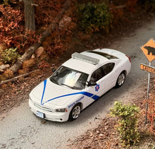 Load image into Gallery viewer, Rollin 1:64 White 2008 Charger Arkansas ASP Police Model Diecast Metal Car New Collection