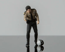 Load image into Gallery viewer, 1:64 Painted Figure Model Miniature Resin Diorama Scene Policeman Motorcycle Set