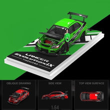 Load image into Gallery viewer, TM 1:64 Lancer Evolution EVO 9 IX Figure Sports Model Diecast Metal Car New Collection