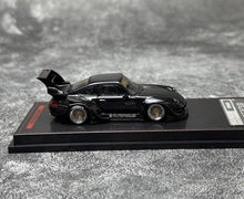 Load image into Gallery viewer, IG 1:64 Black RWB 993 Classic Sports Model Diecast Metal Car New Collection