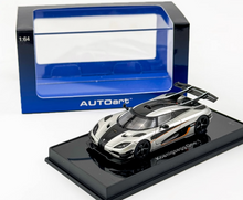 Load image into Gallery viewer, AUTOart 1:64 Silver One 1 Super Racing Sports Model Car ABS New Collection