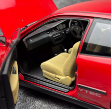Load image into Gallery viewer, LCD 1:18 Red JDM Civic EG6 SIR Hatchback Sports Model Diecast Metal Car New