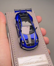 Load image into Gallery viewer, HH 1:64 San Marino Blue 992.1 GT3 RS Sports Model Diecast Resin Car New Collection
