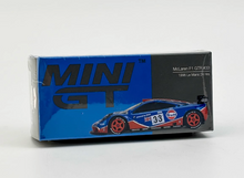 Load image into Gallery viewer, MINIGT 1:64 1996 Le Mans F1 GULF #33 Sport Model Diecast Metal Car New Collection