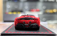 Load image into Gallery viewer, U2 1:64 Red SF90 Stradale Coupe Hard Top Sports Model Diecast Resin Car New Collection