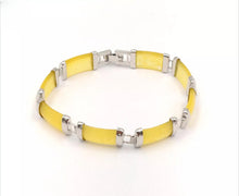 Load image into Gallery viewer, Nature Jade Beaded Bracelet Jewelry Blessing Lucky Fortune Gift For Her Yellow s