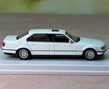 Load image into Gallery viewer, DCM 1:64 White 1998-01 E38 L7 728il Luxury Sedan Model Diecast Metal Car New