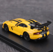 Load image into Gallery viewer, HM 1:64 Yellow Viper MK3 ACR Coupe Sports Model Diecast Metal Car New Collection