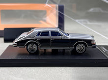 Load image into Gallery viewer, TC 1:64 1985 Silver Black Seville Elegante Sports Model Diecast Metal Car New Collection