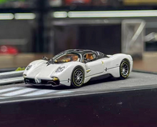 Load image into Gallery viewer, LCD 1:64 White Black Top Utopia Racing Sports Model Diecast Metal Car New Collection