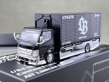 Load image into Gallery viewer, MT 1:64 AIT Black LB H300 Box Truck Custom Sports Model Diecast Metal Car New Collection