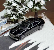 Load image into Gallery viewer, MINIGT 1:64 Black Maybach S680 Luxury Sedan Sports Model Diecast Metal Car New Collection