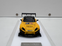 Load image into Gallery viewer, Onemodel 1:64 Yellow S2000 RR Sports Hard Top Model Diecast Resin Car New Collection