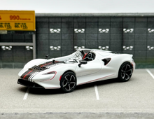 Load image into Gallery viewer, LCD 1:64 White Elva Convertible Racing Sports Model Diecast Metal Car New Collection