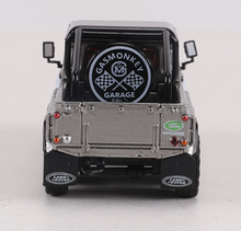 Load image into Gallery viewer, Shadow 1:64 Silver Shark Defender 6x6 Pickup Truck Model Diecast Metal Car New Collection