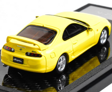 Load image into Gallery viewer, LCD 1:64 Yellow Supra A80 Coupe Sports Model Diecast Metal Car New Collection