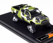 Load image into Gallery viewer, GCD 1:64 Camo Tacoma Pickup Truck Snow Edition Sports Model Diecast Metal Car