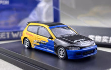 Load image into Gallery viewer, SW 1:64 JDM Carbon Civic EG6 Spoon Racing Sports Model Diecast Metal Car New Collection