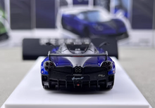 Load image into Gallery viewer, DK 1:64 Blue Huayra BC Sports Open Model Diecast Metal Car New Collection