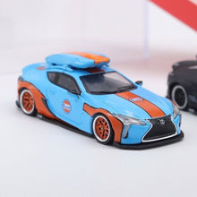 Load image into Gallery viewer, Master 1:64 JDM Gulf LC500 LB Widebody Sports Model Diecast Metal Car New