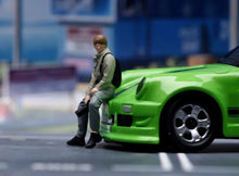 Load image into Gallery viewer, 1:64 Painted Figure Model Miniature Resin Diorama Toy Sand Photographer Cool Man