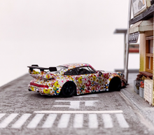Load image into Gallery viewer, 1:64 Sunflower RWB 964 Racing Sports Classic Model Diecast Metal Car New
