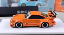Load image into Gallery viewer, FS 1:64 Fast Speed Orange RWB 964 Racing Sports Model Diecast Metal Car New Collection