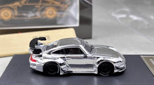 Load image into Gallery viewer, Star 1:64 Plated Silver RWB 911 993 GT Sports Model Diecast Metal Car New