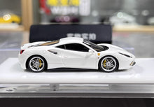 Load image into Gallery viewer, 1:64 CL White 488 GTB Hard Top Sports Model Diecast Resin Car New Collection