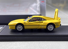 Load image into Gallery viewer, HM 1:64 Yellow 288 GTO Racing Sports Classic Model Diecast Metal Car New Collection