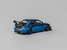 Load image into Gallery viewer, CM 1:64 Blue Carbon Lancer Evo 9 IX Voltex Sports Model Diecast Metal Car New Collection
