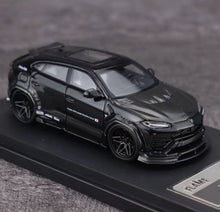 Load image into Gallery viewer, Flame 1:64 Black Carbon URUS Widebody SUV Sports Model Diecast Metal Car New Collection