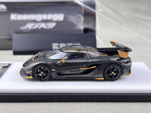 Load image into Gallery viewer, HKM 1:64 Black Carbon Jesko Attack Racing Sports Model Diecast Metal Car New Collection