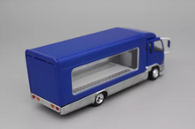 Load image into Gallery viewer, GCD 1:64 Blue Fuso FK Fighter Outriggers Raised Truck Model Diecast Metal Car