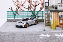 Load image into Gallery viewer, SOLO 1:64 Silver 2021 911 GT3 RS 992 Racing Sports Model Diecast Resin Car New