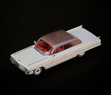 Load image into Gallery viewer, MK 1:64 White Deville American Muscle Lowrider Sport Model Diecast Metal Car