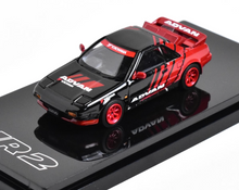 Load image into Gallery viewer, Hobby Japan 1:64 Black Advan MR2 Hatchback Sports Model Diecast Metal Car New Collection