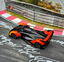 Load image into Gallery viewer, CM 1:64 Orange Black Solus GT V10 Sports Model Diecast Metal Car New Collection