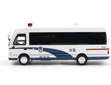 Load image into Gallery viewer, XCARTOYS 1:64 Police Coaster Gen.3 Van Mini Bus Model Diecast Metal Car New