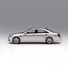 Load image into Gallery viewer, MH 1:64 Silver S-Class S600L W221 Luxury Sedan Sports Model Diecast Metal Car