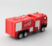 Load image into Gallery viewer, CCA 1:72 Volvo Fire Engine Truck Model Toy Diecast Metal Car BN