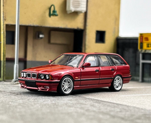 Load image into Gallery viewer, Mortal 1:64 Red E34 Touring Wagon Standard Sports Model Diecast Metal Car New Collection