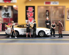 Load image into Gallery viewer, 1:64 Painted Figure Model Miniature Resin Diorama Sand Six Killers Man Lady Set