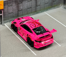 Load image into Gallery viewer, LMLF 1:64 Pink #80 911 992 GT3 RS Racing Sport Model Diecast Metal Car New Collection