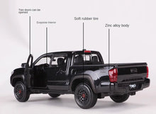 Load image into Gallery viewer, Maisto 1:27 Black 2023 Tacoma TRD PRO Pickup Truck Model Diecast Metal Car