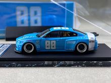 Load image into Gallery viewer, PSC 1:64 Blue Charger Brawler #88 Widebody Sports Model Diecast Metal Car New Collection