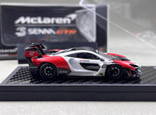 Load image into Gallery viewer, LCD 1:64 Red White Senna GTR McLaren #12 Sports Model Diecast Metal Car New Collection