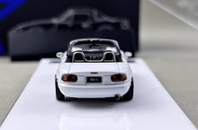 Load image into Gallery viewer, ATS 1:64 White JDM Miata MX-5 Roadster Sports Model Diecast Metal Car New Collection