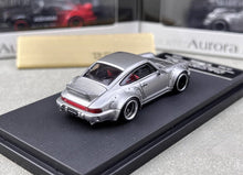 Load image into Gallery viewer, AM 1:64 Silver RWB 964 Racing Sports Widebody Diecast Model Metal Car New